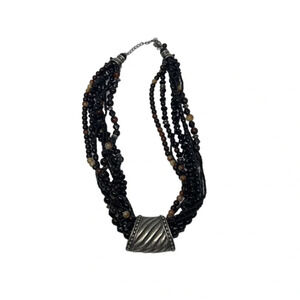 Vintage Statement Beaded Necklace